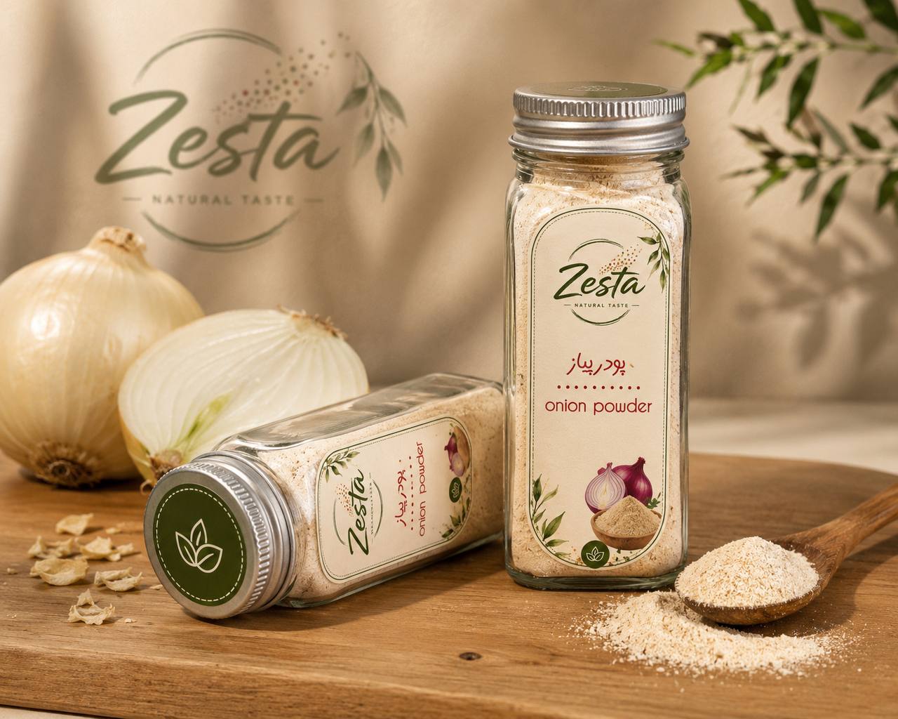 پودر پیاز خالص زستا
