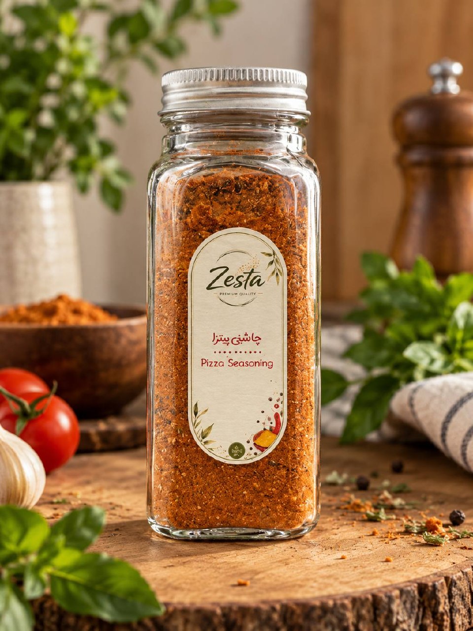 چاشنی پیتزا